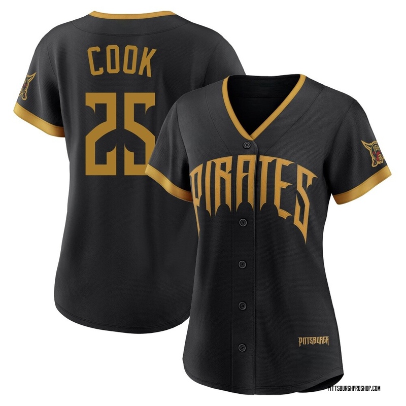 Billy Cook Women's Pittsburgh Pirates 2026 City Connect Stadium Jersey - Black Limited