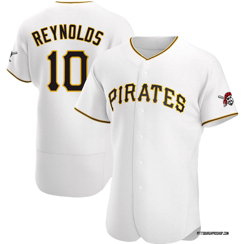 Bryan Reynolds Men's Pittsburgh Pirates Home Jersey - White Authentic