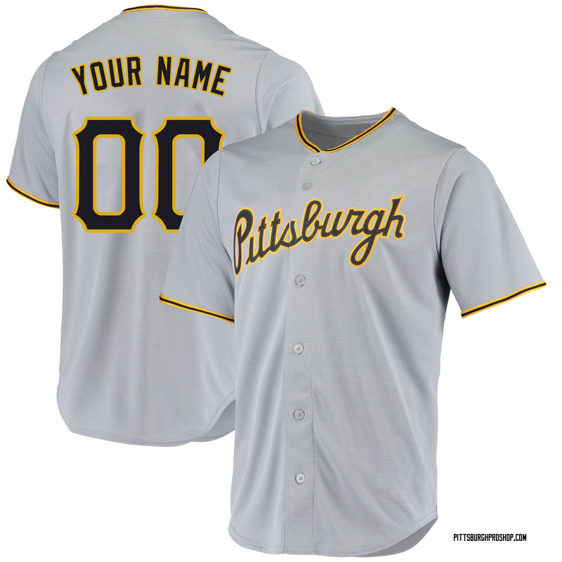 Bob Walk Jersey - Pittsburgh Pirates 1992 Away Throwback MLB Baseball Jersey