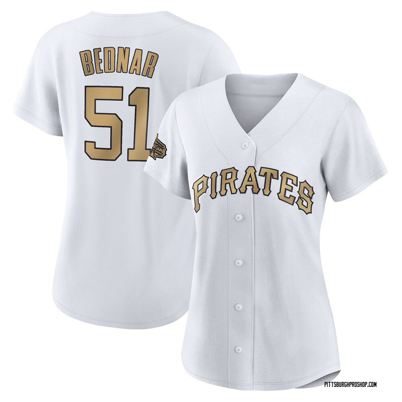 David Bednar Women's Pittsburgh Pirates Authentic 2022 All-Star Jersey -  White Game