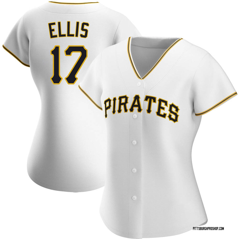 Dock Ellis Women's Pittsburgh Pirates Home Jersey - White Authentic