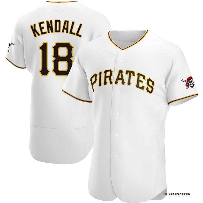 Jason Kendall Men's Pittsburgh Pirates Home Jersey - White Authentic