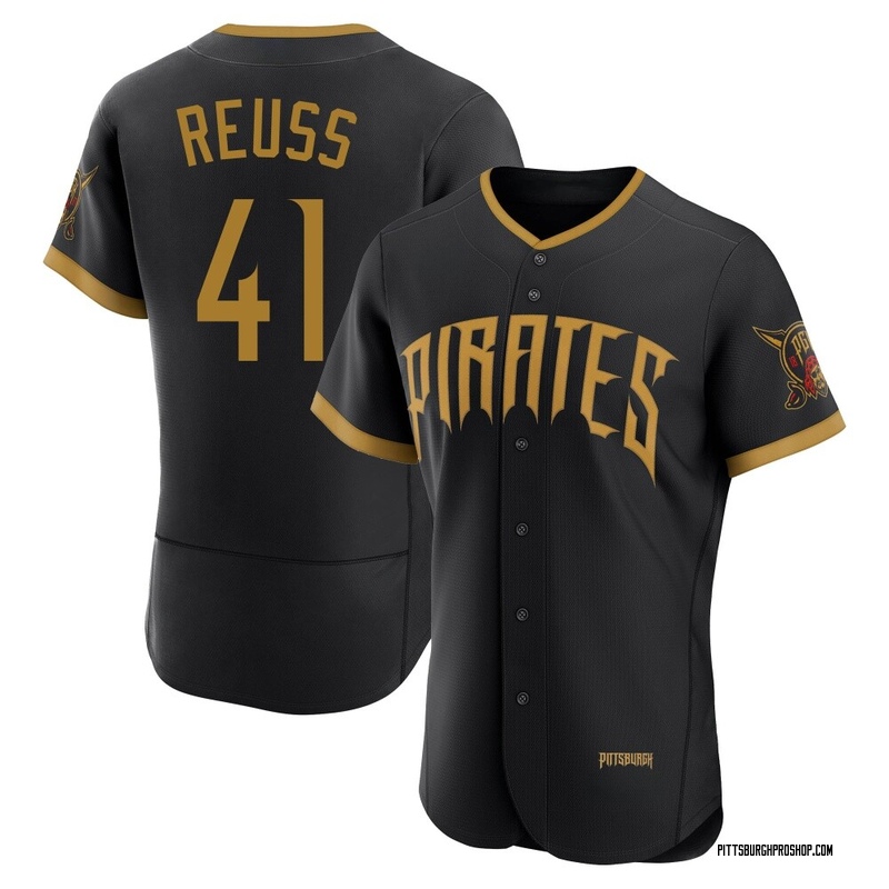 Jerry Reuss Men's Pittsburgh Pirates 2026 City Connect Stadium Jersey - Black Authentic