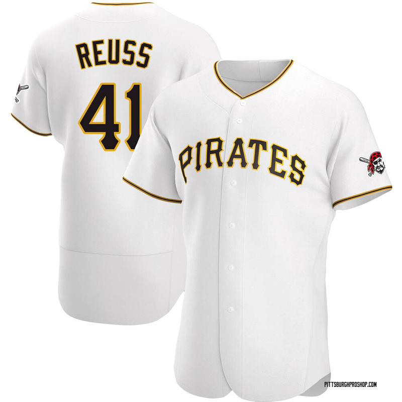 Jerry Reuss Men's Pittsburgh Pirates Home Jersey - White Authentic