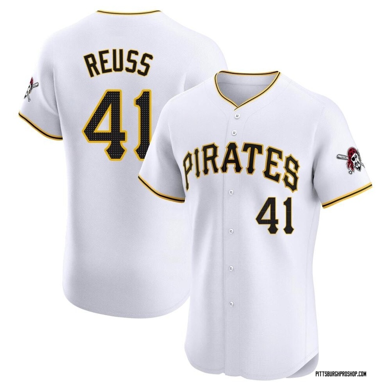 Jerry Reuss Men's Pittsburgh Pirates Home Jersey - White Elite