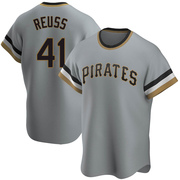 Jerry Reuss Men's Pittsburgh Pirates Road Cooperstown Collection Jersey - Gray Replica