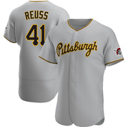 Jerry Reuss Men's Pittsburgh Pirates Road Jersey - Gray Authentic