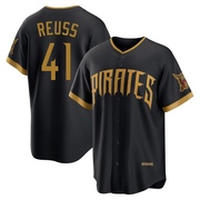 Jerry Reuss Youth Pittsburgh Pirates 2026 City Connect Stadium Jersey - Black Limited