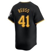 Jerry Reuss Youth Pittsburgh Pirates Alternate Jersey - Black Limited
