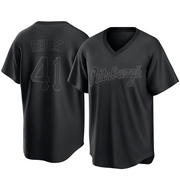 Jerry Reuss Youth Pittsburgh Pirates Pitch Fashion Jersey - Black Replica