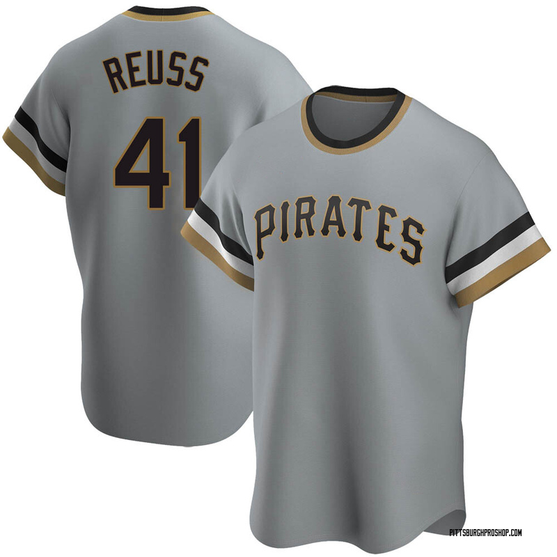 Jerry Reuss Youth Pittsburgh Pirates Road Cooperstown Collection Jersey - Gray Replica
