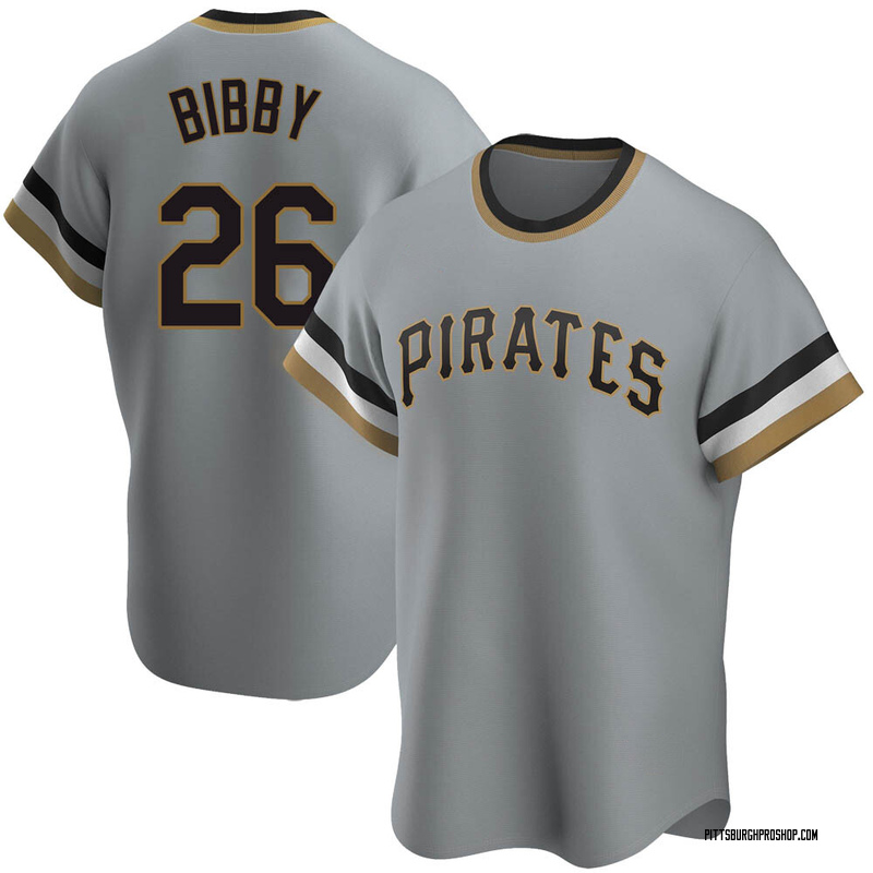Jim Bibby Pittsburgh Pirates Men's Black Roster Name & Number T-Shirt 