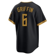 Konnor Griffin Youth Pittsburgh Pirates 2026 City Connect Stadium Jersey - Black Limited
