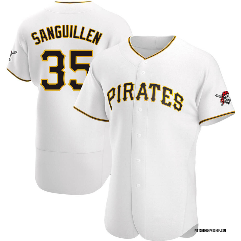 Manny Sanguillen Men's Pittsburgh Pirates Home Jersey - White Authentic