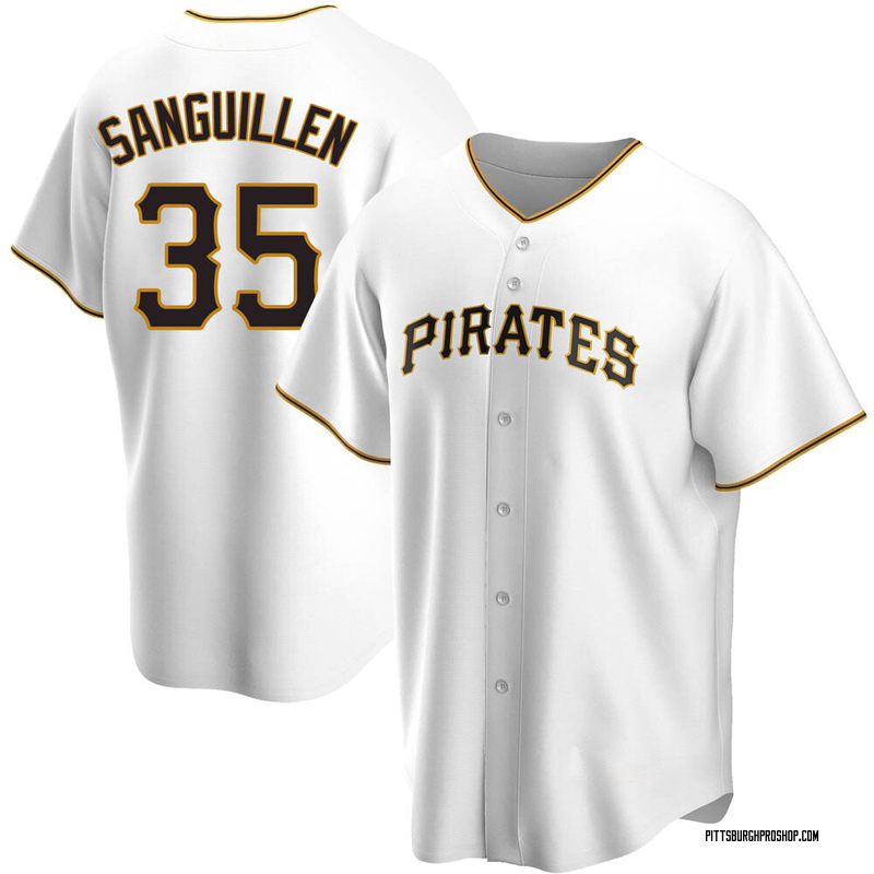Manny Sanguillen Youth Pittsburgh Pirates Home Jersey - White Replica