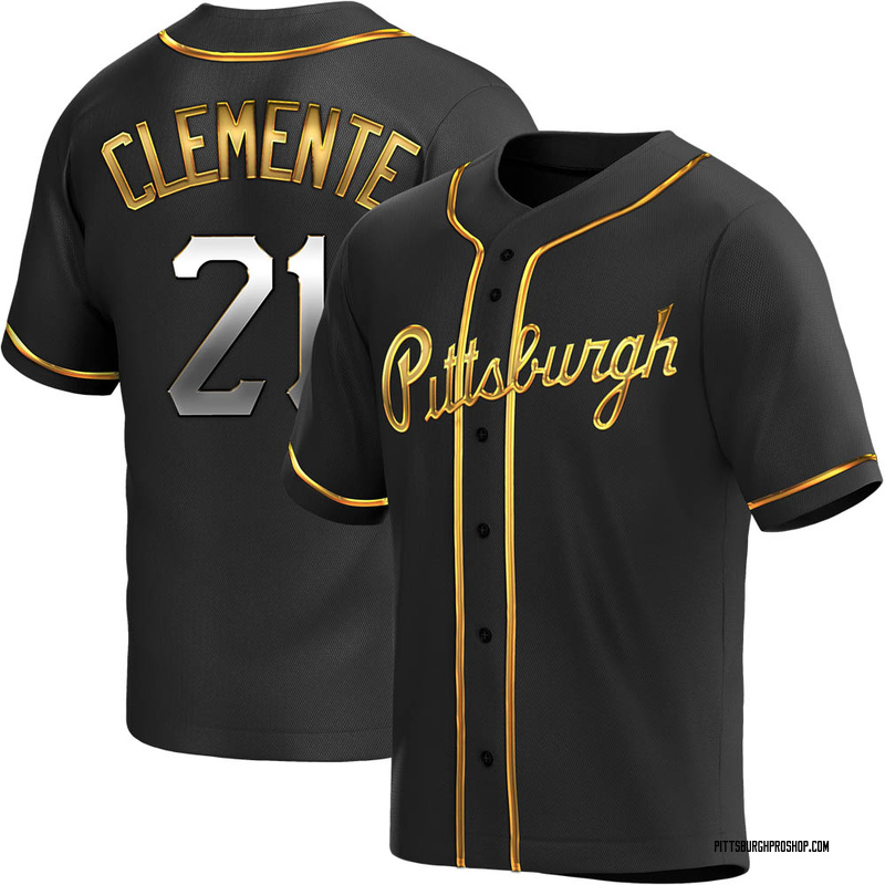 Men's Pittsburgh Pirates Roberto Clemente Nike Gold 2023 City