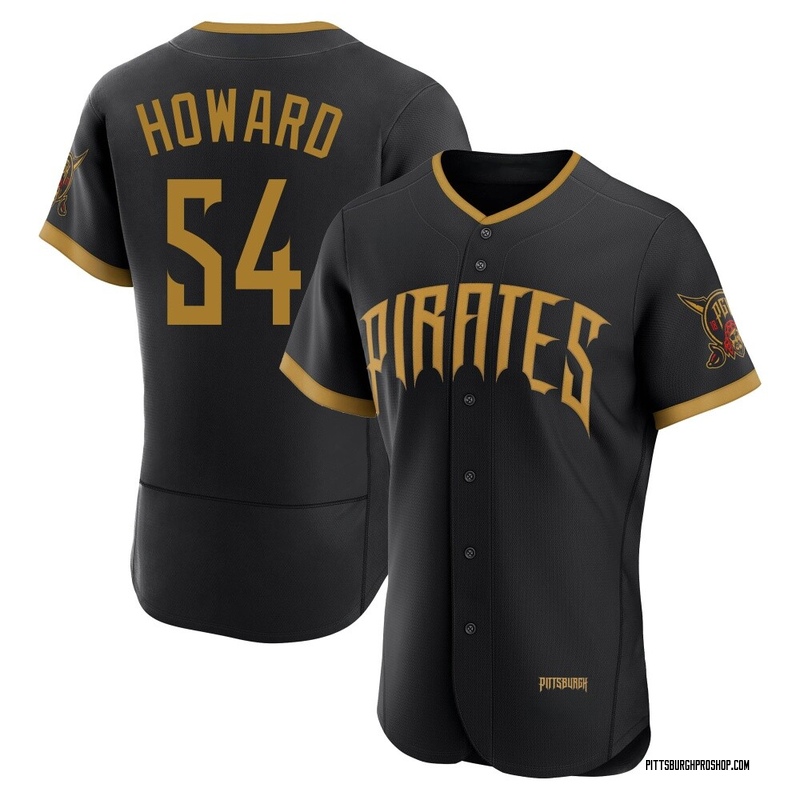 Sam Howard Men's Pittsburgh Pirates 2026 City Connect Stadium Jersey - Black Authentic