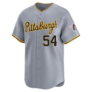 Sam Howard Men's Pittsburgh Pirates Away Jersey - Gray Limited