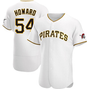 Sam Howard Men's Pittsburgh Pirates Home Jersey - White Authentic