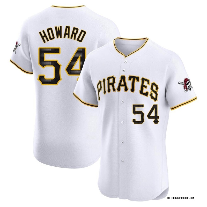 Sam Howard Men's Pittsburgh Pirates Home Jersey - White Elite