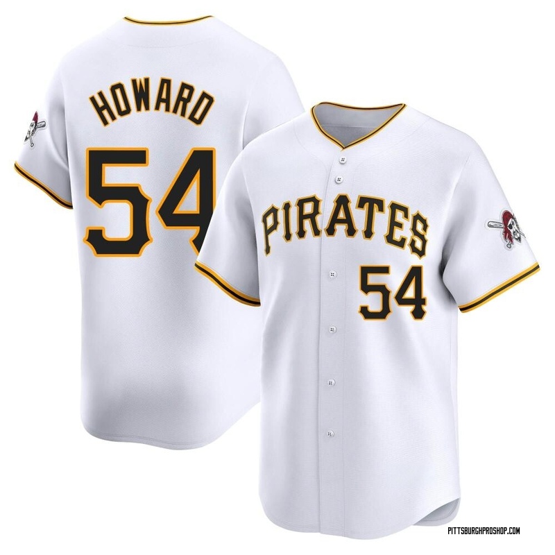 Sam Howard Men's Pittsburgh Pirates Home Jersey - White Limited