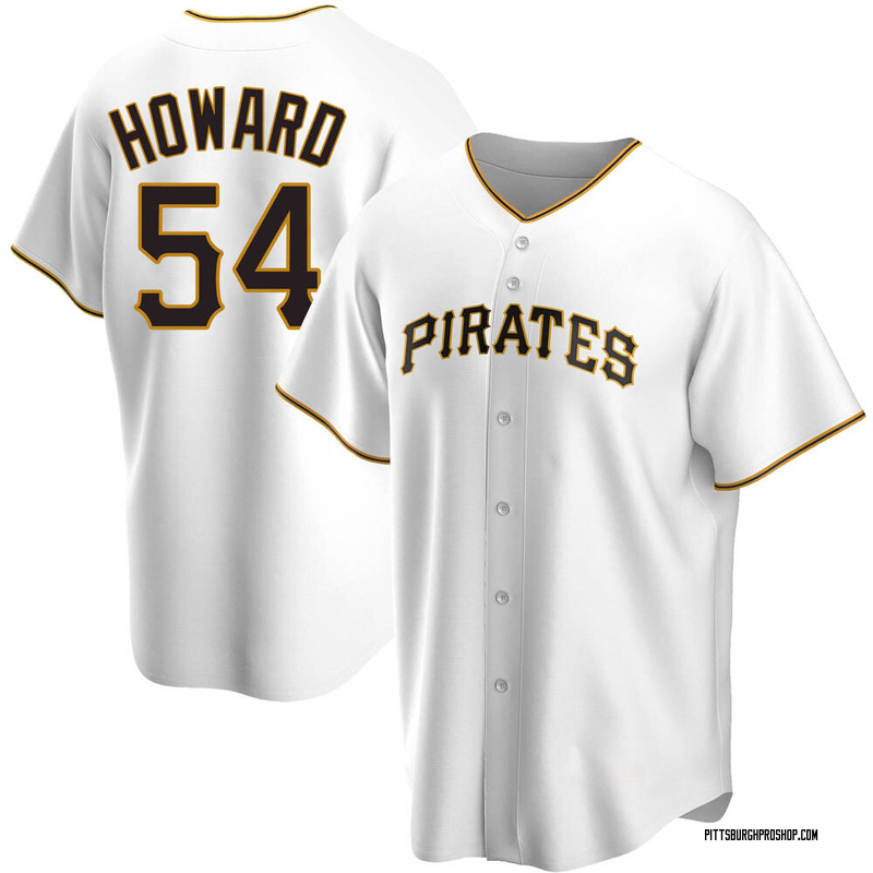 Sam Howard Men's Pittsburgh Pirates Home Jersey - White Replica