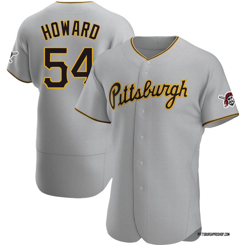 Sam Howard Men's Pittsburgh Pirates Road Jersey - Gray Authentic