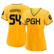 Sam Howard Women's Pittsburgh Pirates 2023 City Connect Jersey - Gold Authentic