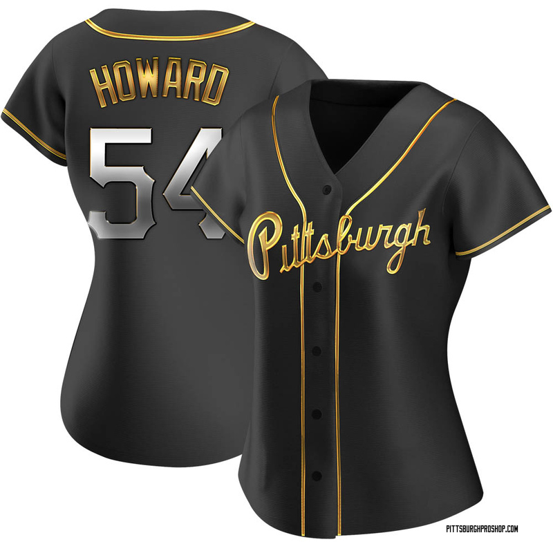 Sam Howard Women's Pittsburgh Pirates Alternate Jersey - Black Golden Replica