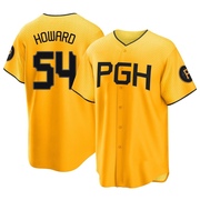 Sam Howard Youth Pittsburgh Pirates 2023 City Connect Jersey - Gold Replica