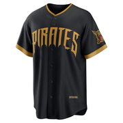 Sam Howard Youth Pittsburgh Pirates 2026 City Connect Stadium Jersey - Black Limited