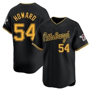 Sam Howard Youth Pittsburgh Pirates Alternate Jersey - Black Limited