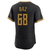 Shane Baz Men's Pittsburgh Pirates 2026 City Connect Stadium Jersey - Black Authentic