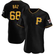 Shane Baz Men's Pittsburgh Pirates Alternate Jersey - Black Authentic