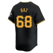 Shane Baz Men's Pittsburgh Pirates Alternate Jersey - Black Limited
