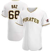 Shane Baz Men's Pittsburgh Pirates Home Jersey - White Authentic