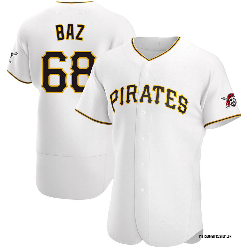 Shane Baz Men's Pittsburgh Pirates Home Jersey - White Authentic