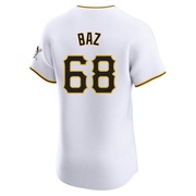 Shane Baz Men's Pittsburgh Pirates Home Jersey - White Elite