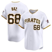Shane Baz Men's Pittsburgh Pirates Home Jersey - White Limited