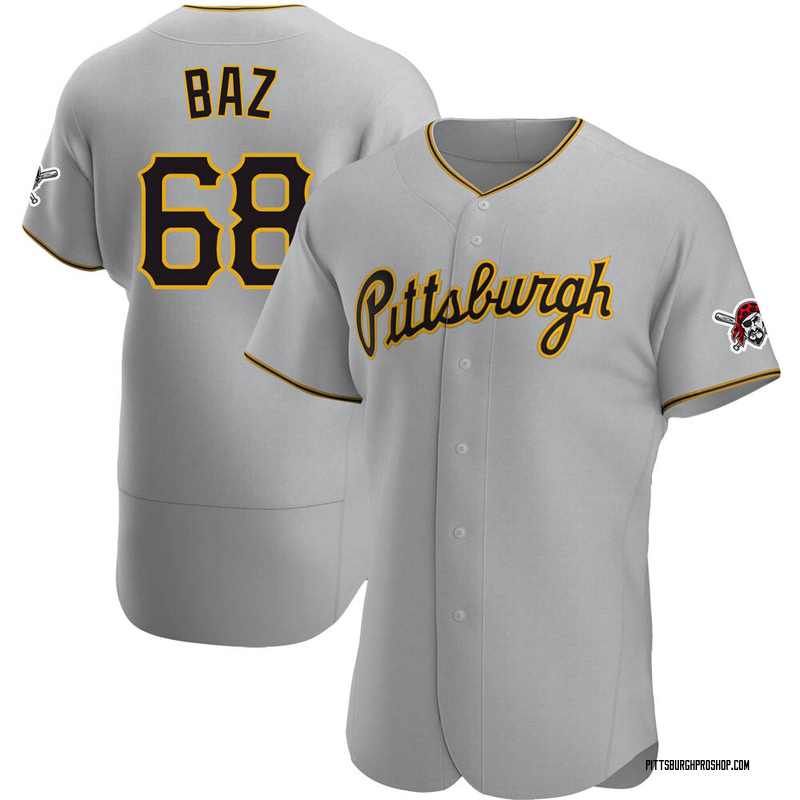Shane Baz Men's Pittsburgh Pirates Road Jersey - Gray Authentic
