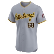 Shane Baz Men's Pittsburgh Pirates Road Jersey - Gray Elite