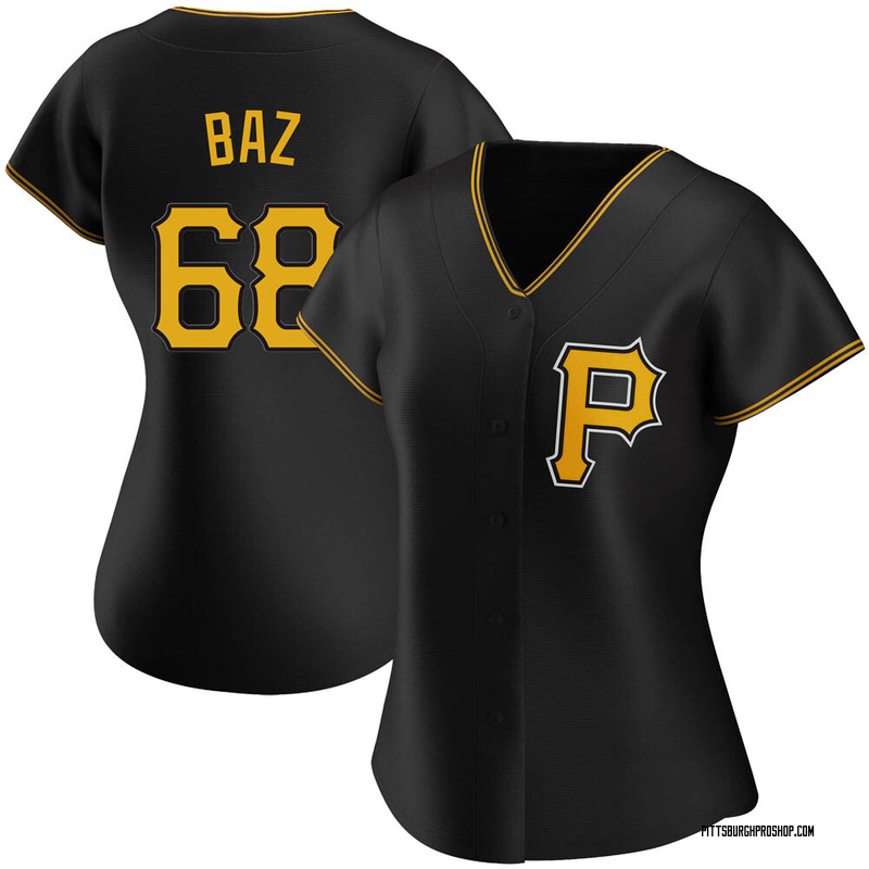 Shane Baz Women's Pittsburgh Pirates Alternate Jersey - Black Replica