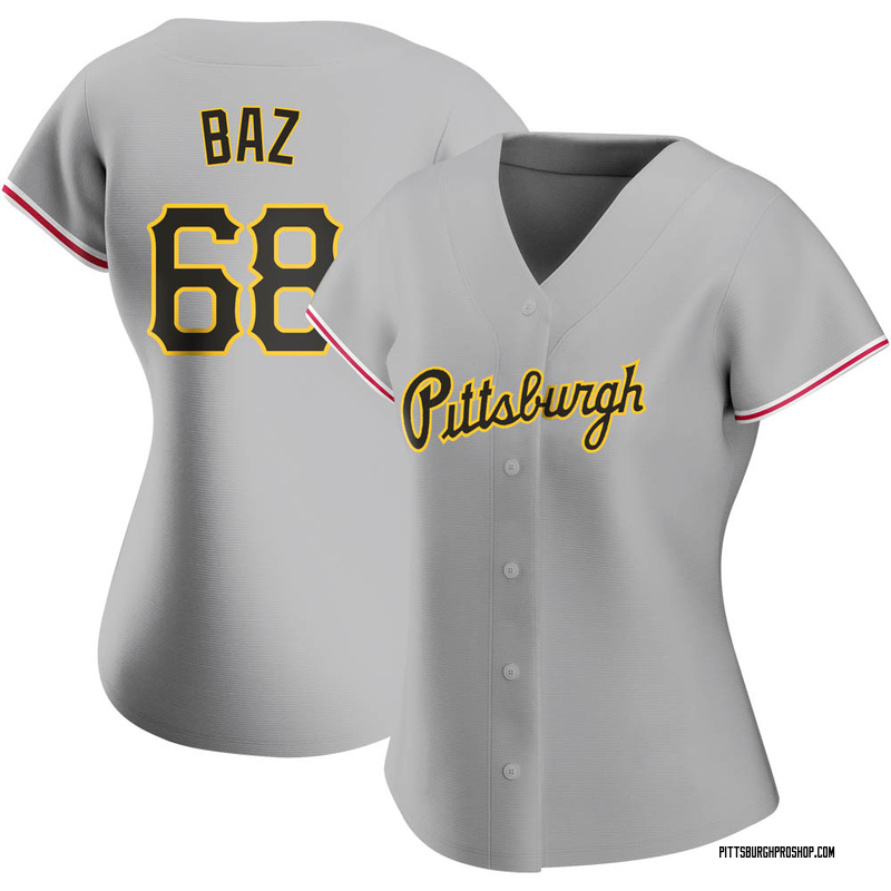 Shane Baz Women's Pittsburgh Pirates Road Jersey - Gray Authentic