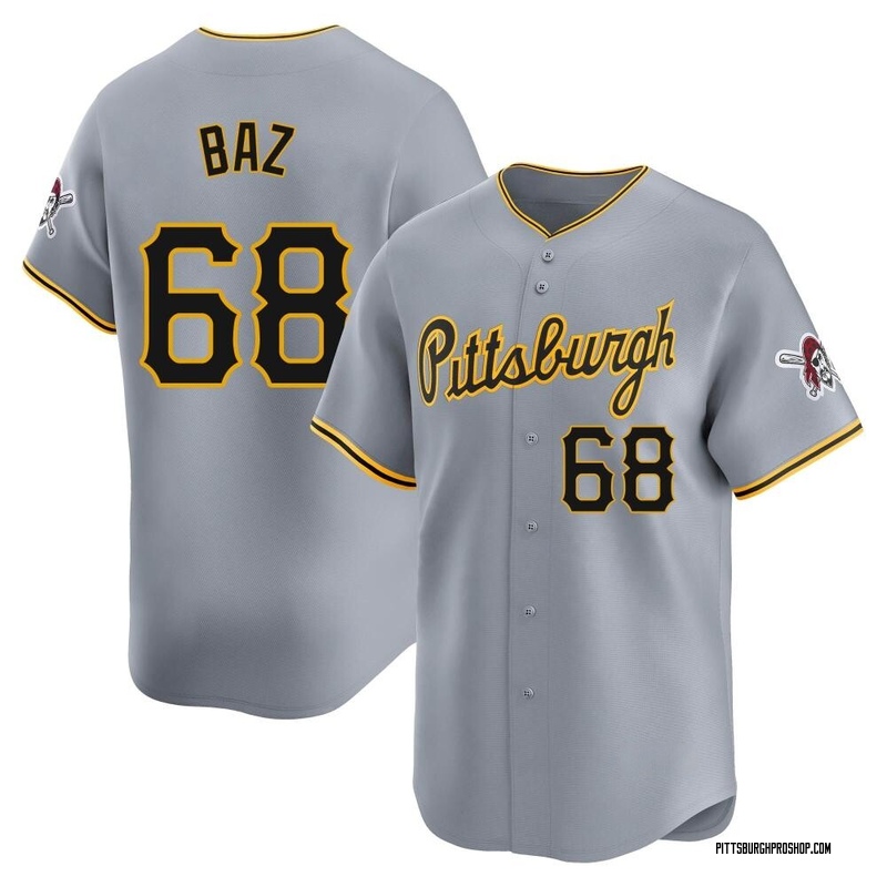 Shane Baz Youth Pittsburgh Pirates Away Jersey - Gray Limited