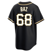 Shane Baz Youth Pittsburgh Pirates Fashion Out Jersey - Black Replica