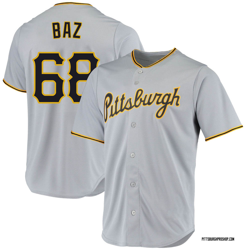 Shane Baz Youth Pittsburgh Pirates Road Jersey - Gray Replica