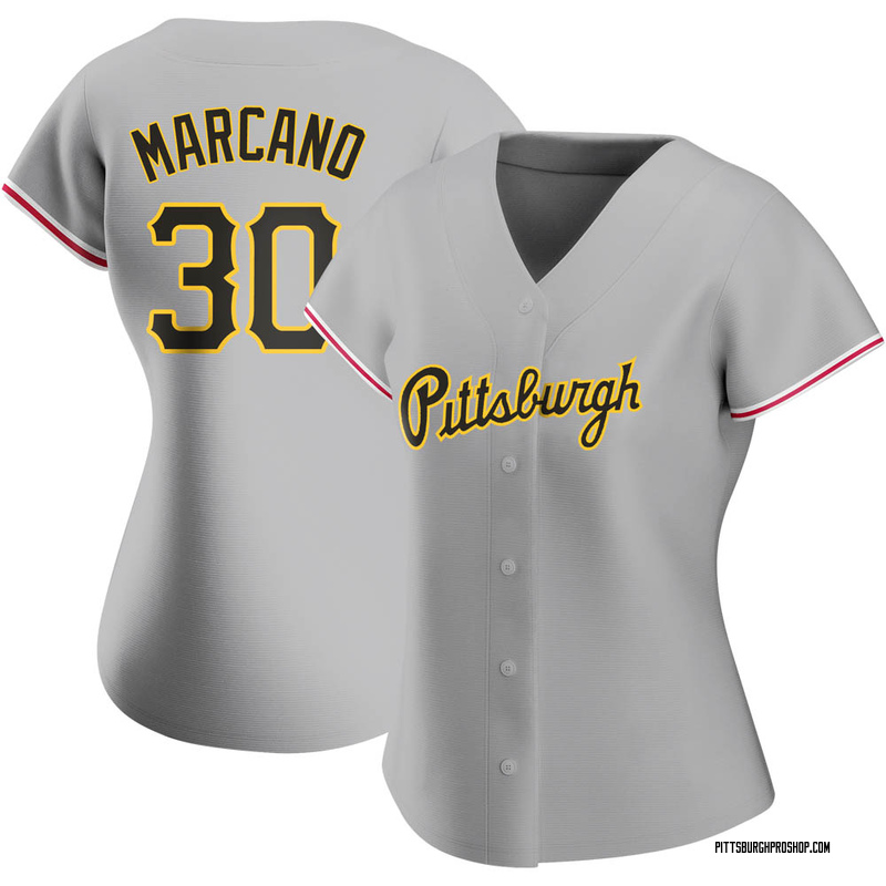 Tucupita Marcano Women's Pittsburgh Pirates Road Jersey - Gray Authentic